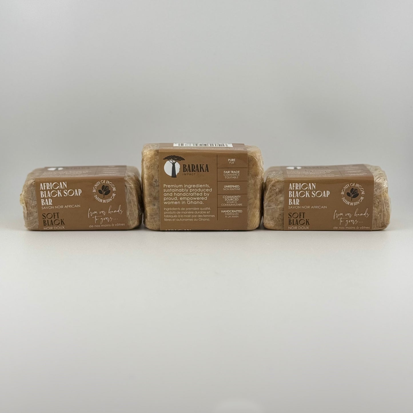 Soft Black Soap with Shea Butter and Nutrient-Rich Oils