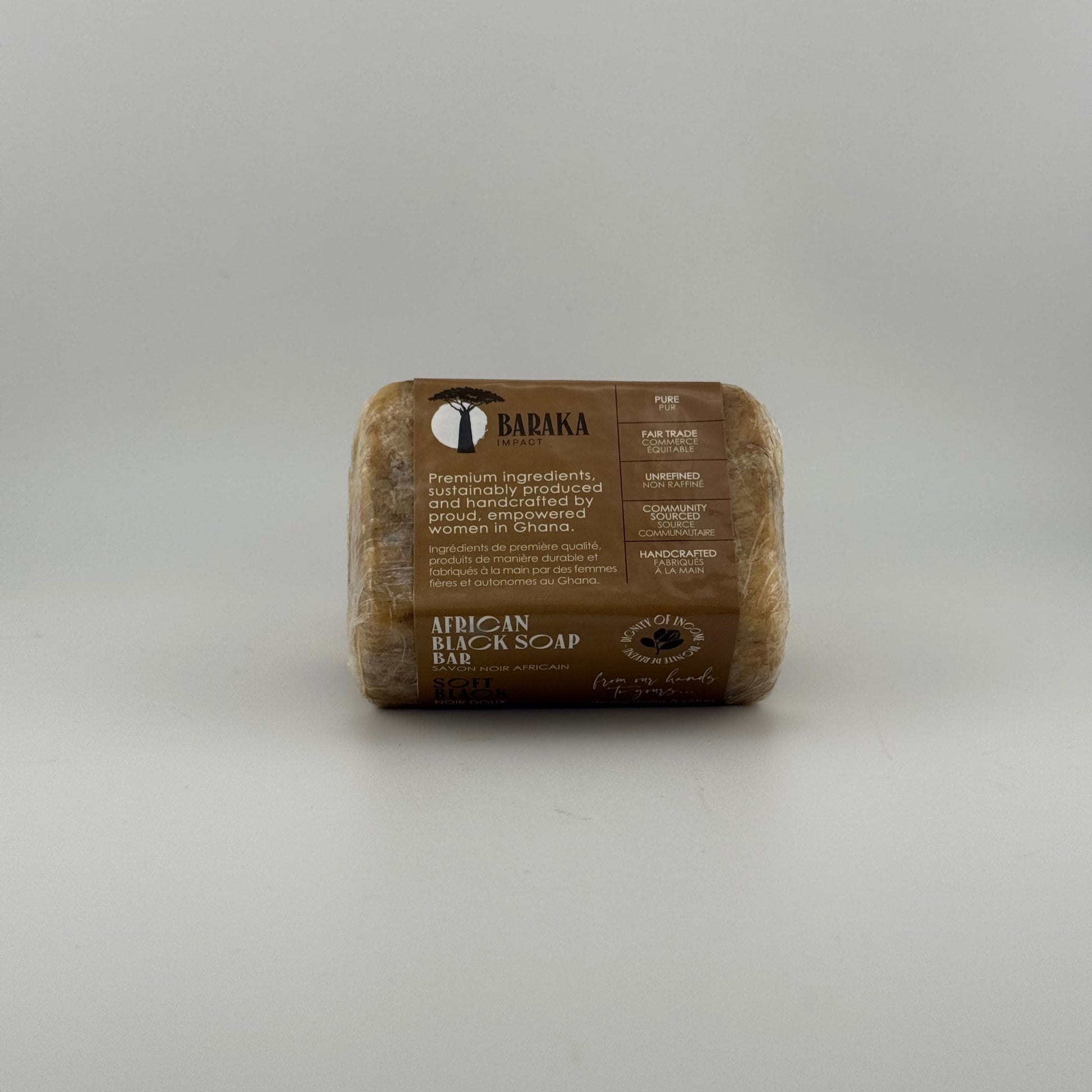 Soft Black Soap with Shea Butter and Nutrient-Rich Oils